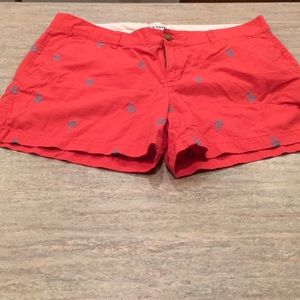 Old Navy shorts with blue anchors